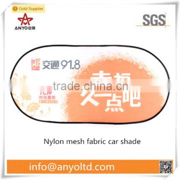 Nylon mesh fabric car window sunshade