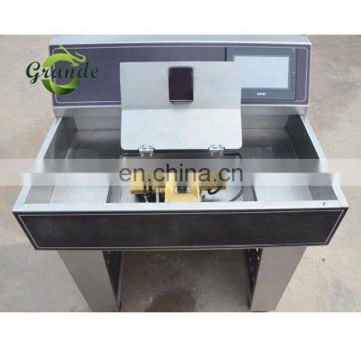 High Efficiency Stainless Steel Automatic Prawn Halves Shrimp Deveiner Back Cutting Machine photo-2