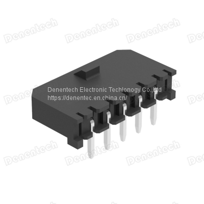 Denentech 3.0mm MX Type Single Row Right Angle DIP With Post Wafer Header photo-2