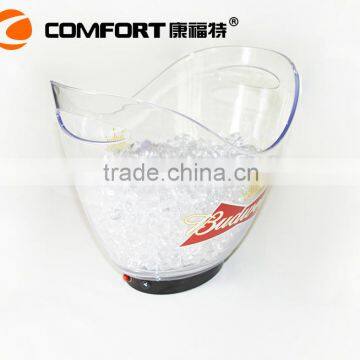 Factory Custom Large Illuminated Acrylic Plastic Led Ice Bucket photo-5