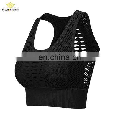 Top Sports Bras Fitness Gym Running Sportswear Women's Underwear Push Up Brassiere Plus Size Yoga Bra photo-3