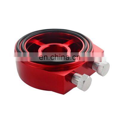 Universal Aluminum M20*1.5 and 3/4-16 Oil Filter Cooler Sandwich Plate Adapter