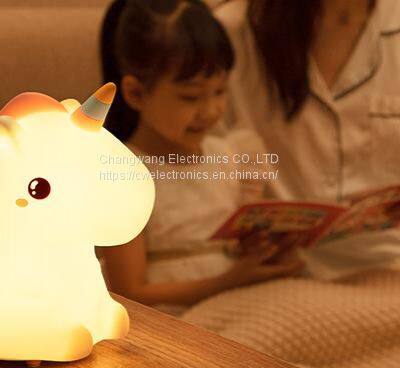 unicorn clap night light