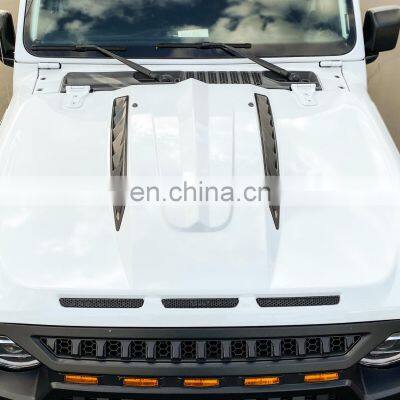 Spedking 2018 JL JT Hood Bonnet Car Offroad 4x4 Auto Accessories Car Hood for Jeep Wrangler
