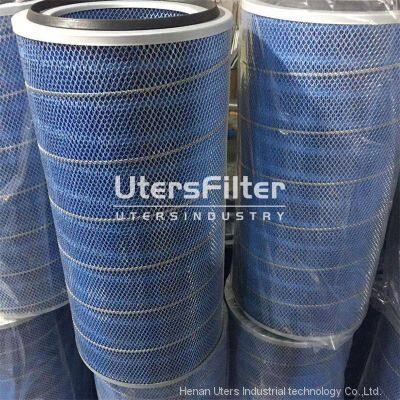 2625112E-000-440 UTERS Replace DONALDSON Oval Blue Flame Retardant Air Filter Cartridge