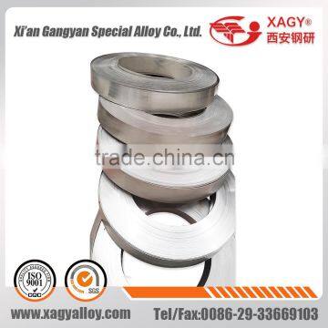 High Permeability Soft Magnetic Alloy 1J50 1J79 1J85 Permalloy strip for making Shielding and permalloy core