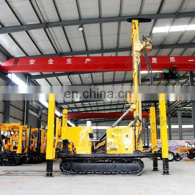 HW260 Mobile Track Water Drill Rig Machine Land Mobile Crawler Drilling Rig photo-2