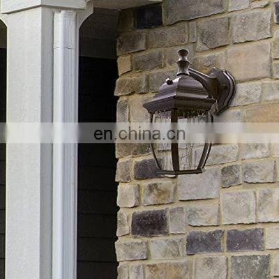 Hot Sale Vintage Antique Decorative External Light Dusk to Dawn Sensor Outdoor Garden Wall Lamp