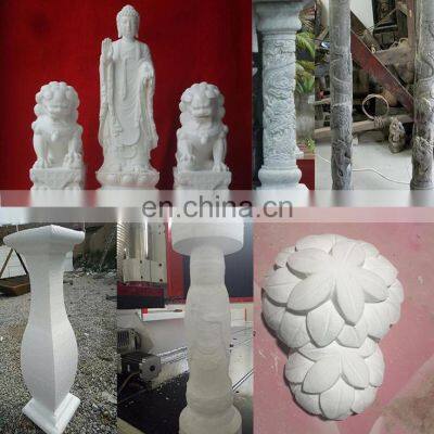 4 Axis 5 Axis CNC Woodworking Machine 1325 180 Degree Swing Head Wood Router Foam EPS Wood Router photo-5