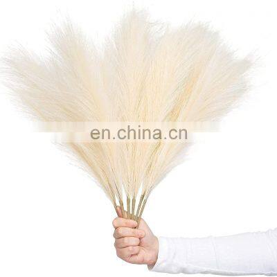 Wholesale Artificial Plant Pampass Pampa Pompas Faux Bouquet Small Pink White Decorative Fluffy Decoration Pampas Grass