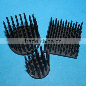 machined parts black anodized heatsink