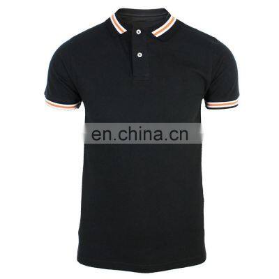 Custom Style Polo Neck Plain Cotton T shirt Polo Shirts for men