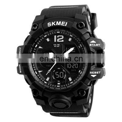 SKMEI 1155B luxury sport watch manufacture men military sports watch double time fashion hour clock wristwatch