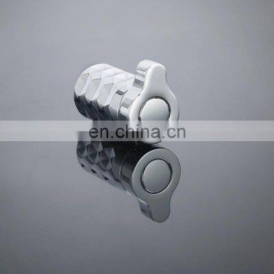 Wholesale Trend Household Products Zinc Alloy Chrome Hanger Stand For Clothes Wall Robe Mount Hook Towel photo-2