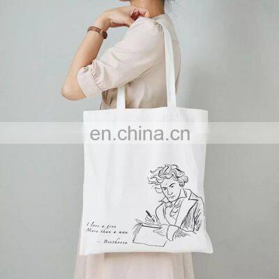 Custom Packaging Shop Bag Eco-friendly Cotton Envelope Tote Bag With Logo photo-4