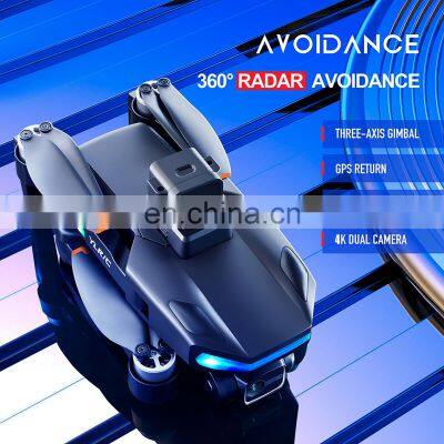 28 Minutes Long Battery 5G HD Image 8K ESC Dual Camera Return Flight Around Three Axis Gimbal Brushless Motor RC S135 GPS Drone photo-4