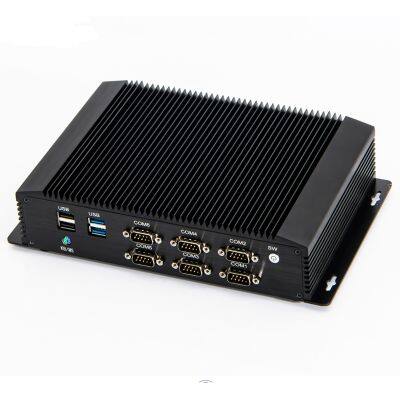 Industrial Mini PC Intel Core i7 8550U i5 8250U i3 7167U i5 7267U With 6COM RS232 RS422 RS485 HDMI VGA GPIO PS2 Ports photo-3