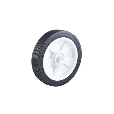 mobile scaffolding swivel caster wheel brake with black rubber wheels