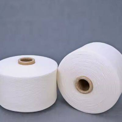 China Yarns TC 65/35 Polyester Cotton Yarn Open End Weaving 40/3 45/2 60/5 30/2 Blended Cotton Yarn