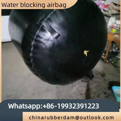 Drainage pipe water blocking ball, water sealing bag, rubber water test, high-pressure leak test ball, sewer pipe leak sealing bag, small water