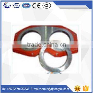 concrete pump parts cutting ring and Wear Plate