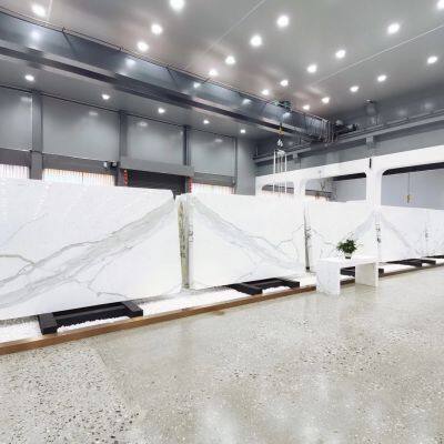 Italian Calacatta Gold Marble Slabs Luxury White Marble photo-5