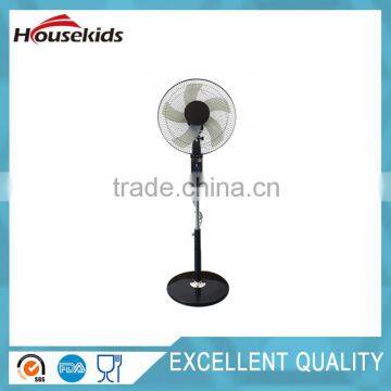 oscillating electric stand fan with remote control