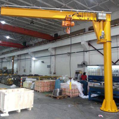 Custom Floor Mounted Column Rotary Jib Crane photo-4