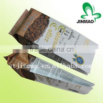 Aluminum foil bag package for coffee