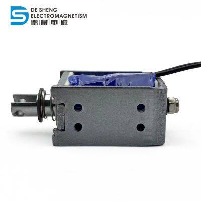DS-0837 DC 12V 24V Stroke 8mm Pull Push Solenoid Actuator for Various Applications photo-4