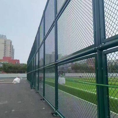 Reinforced Chain Link Fence for Basketball Courts with High Strength