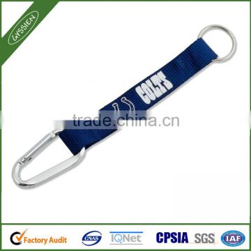 Custom Carabiner Keychain Lanyard Indianapolis Colts Team Colored