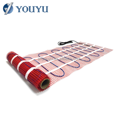 Easy Installation Electric Heating Mat Set Heated Floor Mat Kit for Home and Office Warmth and Comfort