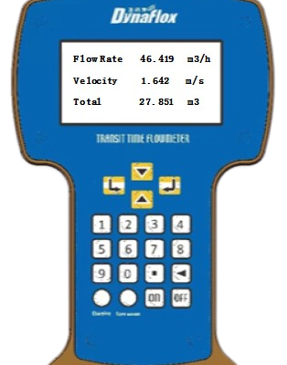 Handhedld Type Ultrasonic Flowmeter