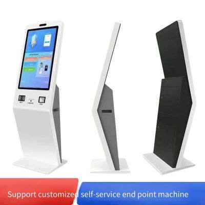 самообслуживающийся терминал, многофункциональный емкостной сенсорный все-в-одном компьютер, камера, считыватель карт, счетчик шагов, электронный очередьобразующий автомат