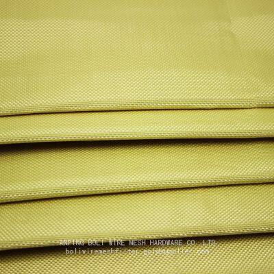 Fire Resistant Cut Resistant Stab Proof Plain Twill Kevlars Para-aramid Fiber Cloth Knitted Aramid Fabric Kevlar Fabric BOLI
