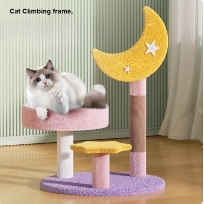 Wholesale Durable Tall Cat Tree with Multiple Platforms for Active Climbers