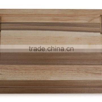 High quality best selling eco friendly Rectangular Natural Rubberwood Cutting Board from Viet Nam