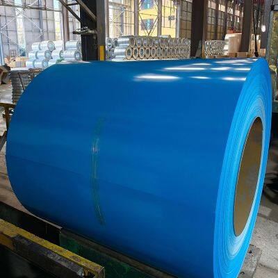 PPGI Color Coated Steel Coil RAL 3009 5015 6005 7004 9003 Prepainted Galvanized Steel Coil photo-4