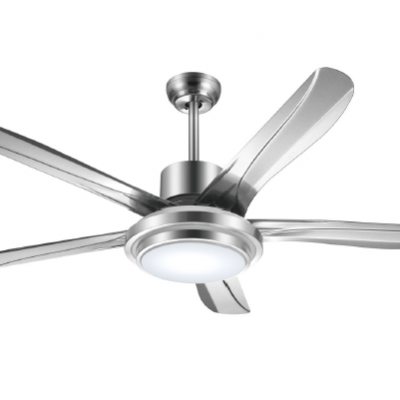 Потолочный вентилятор/Вентилятор с пятью лопастями/Домашний потолочный вентилятор в стиле НЛО из нержавеющей стали (Wechat:13510231336)