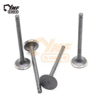 ZX200 6BG1 Abgasventil 1125520830 Neue eiserne Stahlersatzteile für Baggermotoren für Baustellen und Fertigungsanlagen