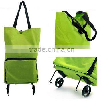 Foldable Vegetable Shopping Bags Wheel Market Trolley Bag Shopping Cart