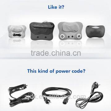 Comfortable Electric Kneading and Car Neck Massage Pillow Neck Support Pillow for Car Seat photo-4