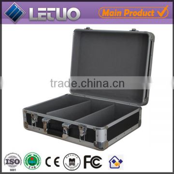 Aluminum china supplier portable dvd player case aluminium storage box To Fit 100 CD's