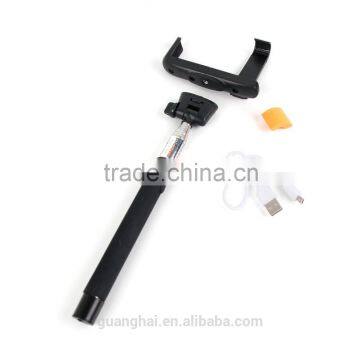 Hot sale wireless bluetooth z07-5 selfie stick monpod, selfie stick for mobile phones