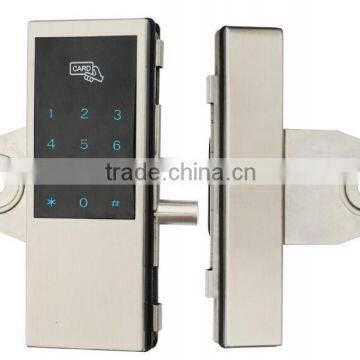 Digital combination glass door lock