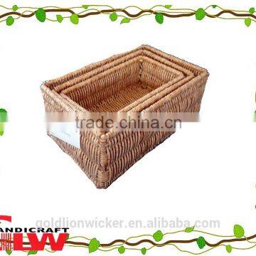 corn leaf basket ,party needs, custom size wicker basket