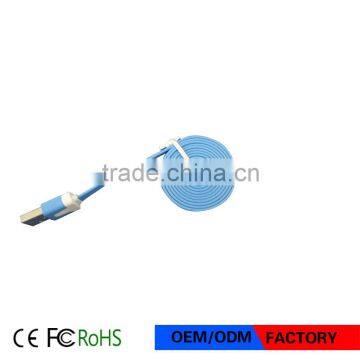 1m Flat Noodle Colorful Sync Data Charging Charger Adapter USB Cable for IPhone photo-4