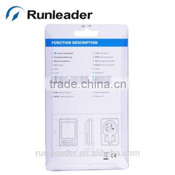 Bicycle Computer Stopwatch for Mountain Bike Sport Exrecise Stopwatch Green Backlight LCD Speedomete photo-5