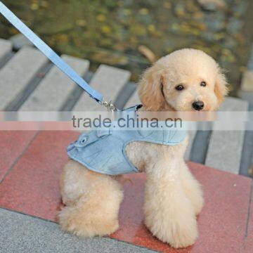 Pet leash The dog thoracic cowboy style cloth dog harness